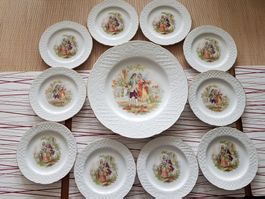 SCHUMANN ARZBERG GERMANY 11 x assiettes / Teller