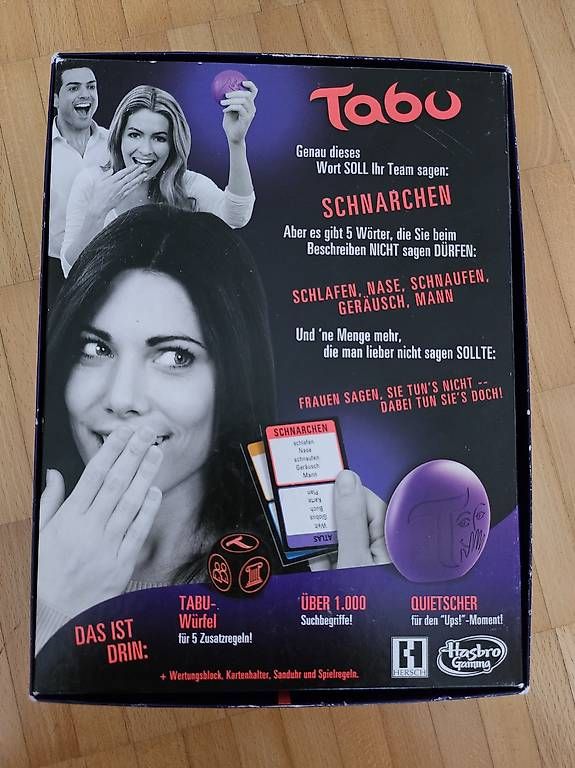 Spiele: TABU Gesellschaftsspiel – Gebraucht aus Bern von Koeivi2000 1