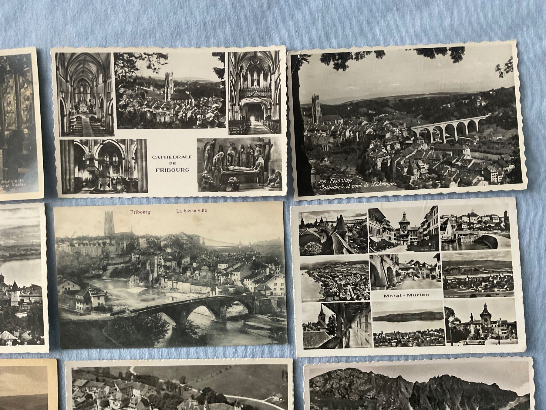Cartoline postali: 16 AK Kanton Freiburg – Usato da Zürich venduto da tol_b7c7 2