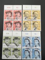 1990  Erstag gest.Viererblock mit Tab (K61)