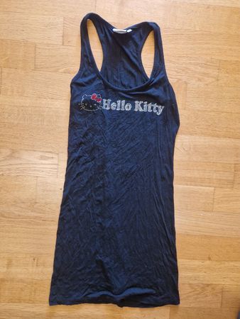Débardeur Hello Kitty noir, Taille S - Idéal Été!