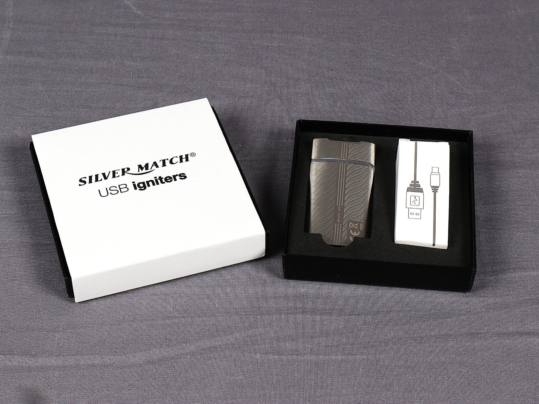 Accendini: SILVER-MATCH USB igniters Zigarettenanzünder – Usato da Steinen venduto da Restwert_Steinen