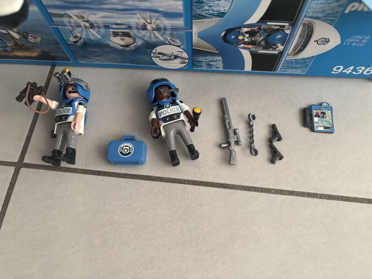 Playmobil Giocattoli: Playmobil Polizei Wasserflugzeug 9436 – Usato da Winterthur venduto da NatMet11 1