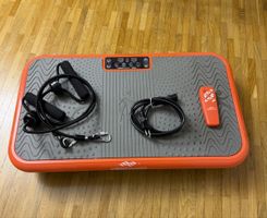 Vibroshaper Vibrationsplatte mit Seilen und Fernbedienung gu
