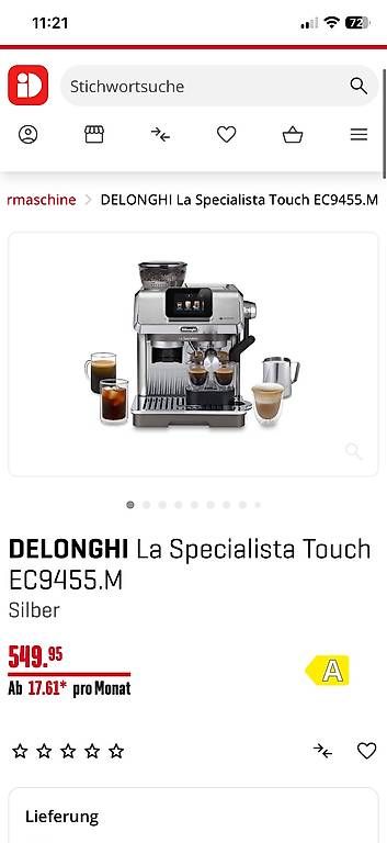 De'Longhi Macchine per caffè & Macchine per espresso: De longhi la specialista touch – Usato da Kaisten venduto da paw_pk7d 2