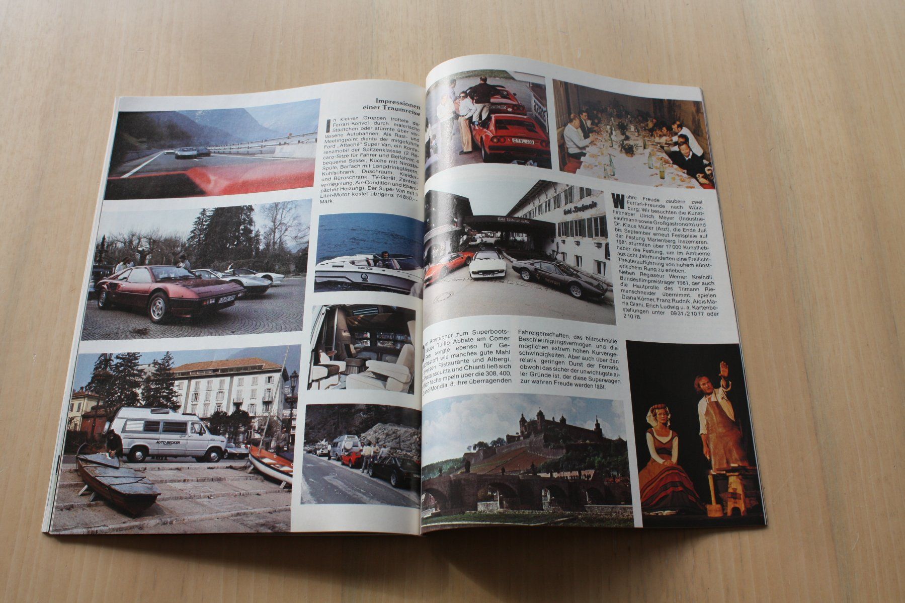 Documenti: Auto Welt 1982: Ferrari, Jaguar, Rolls Royce Auto Becker – Usato da Wikon venduto da erwin400 8
