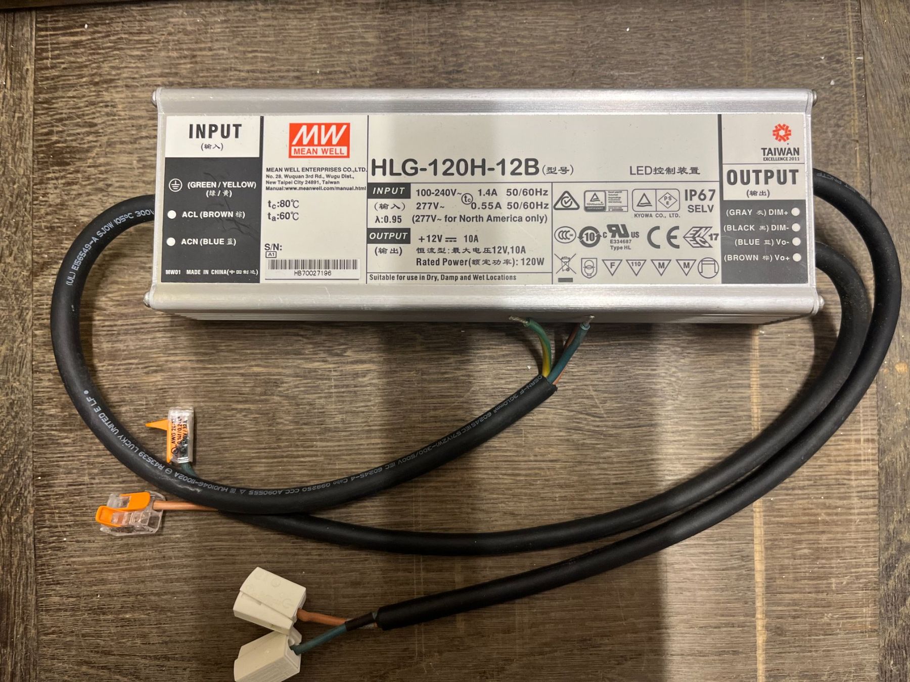 Componenti elettronici: LED Trafo IP 67 – Usato da Dintikon venduto da Redgar58