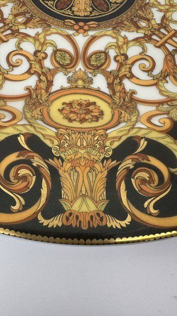 Versace Piatti: Versace Rosenthal Barocco Teller 31 cm - HE017 – Usato da Aesch BL venduto da Zeitstuecke 1