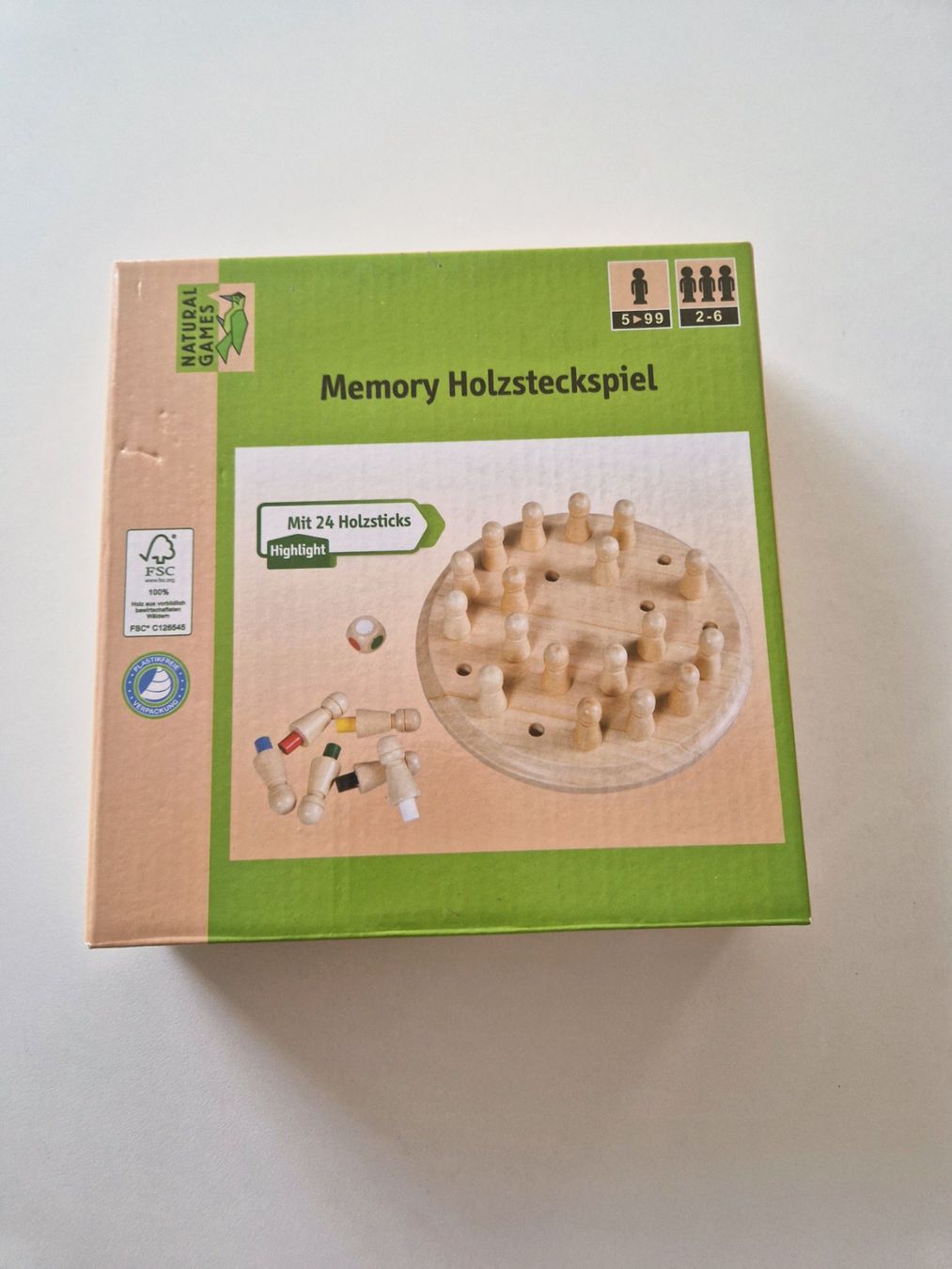 Jeux: Memory Holzsteckspiel – D'occasion à Stüsslingen par white_angel86