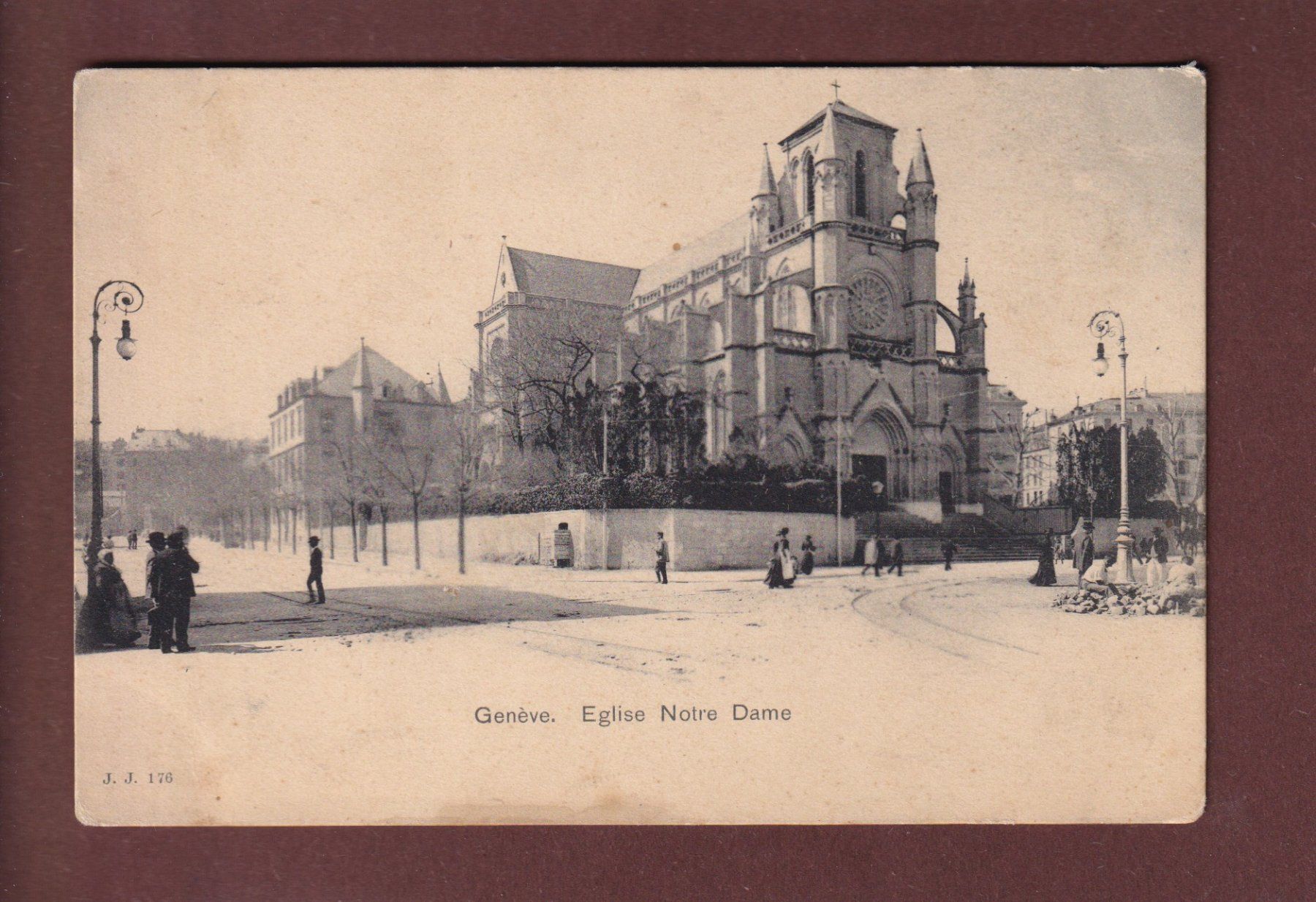Cartoline postali: GENEVE - Eglise Notre Dame – Usato da Pully venduto da nicecards