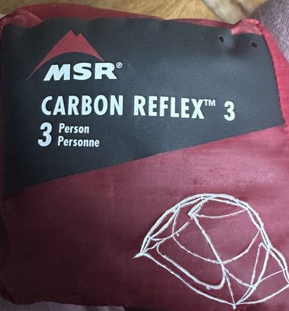 Zelt MSR Carbon Reflex 3 Personen Zelt