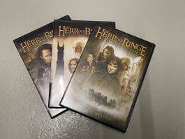 DVDs Herr der Ringe Triologie