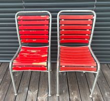 50er Jahre BIGLA Gartenstühle  2 Stück