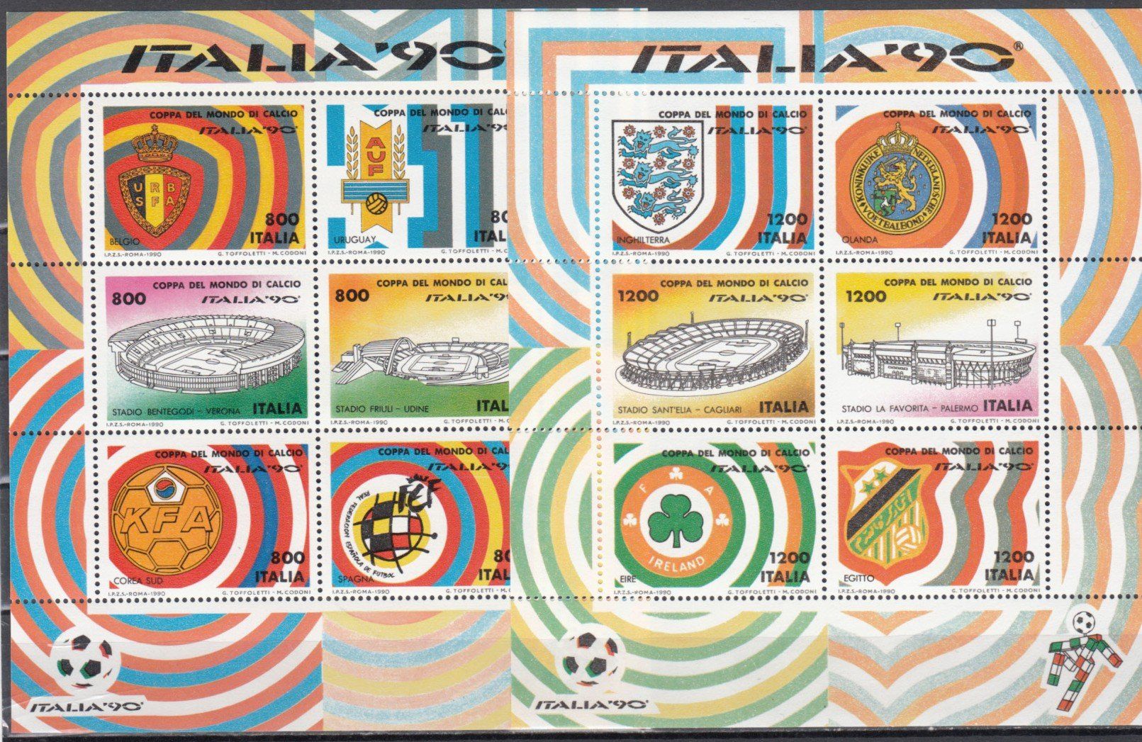 Tous les timbres: Italien 1990 postfrisch – D'occasion à Bürglen TG par StampGraf 4