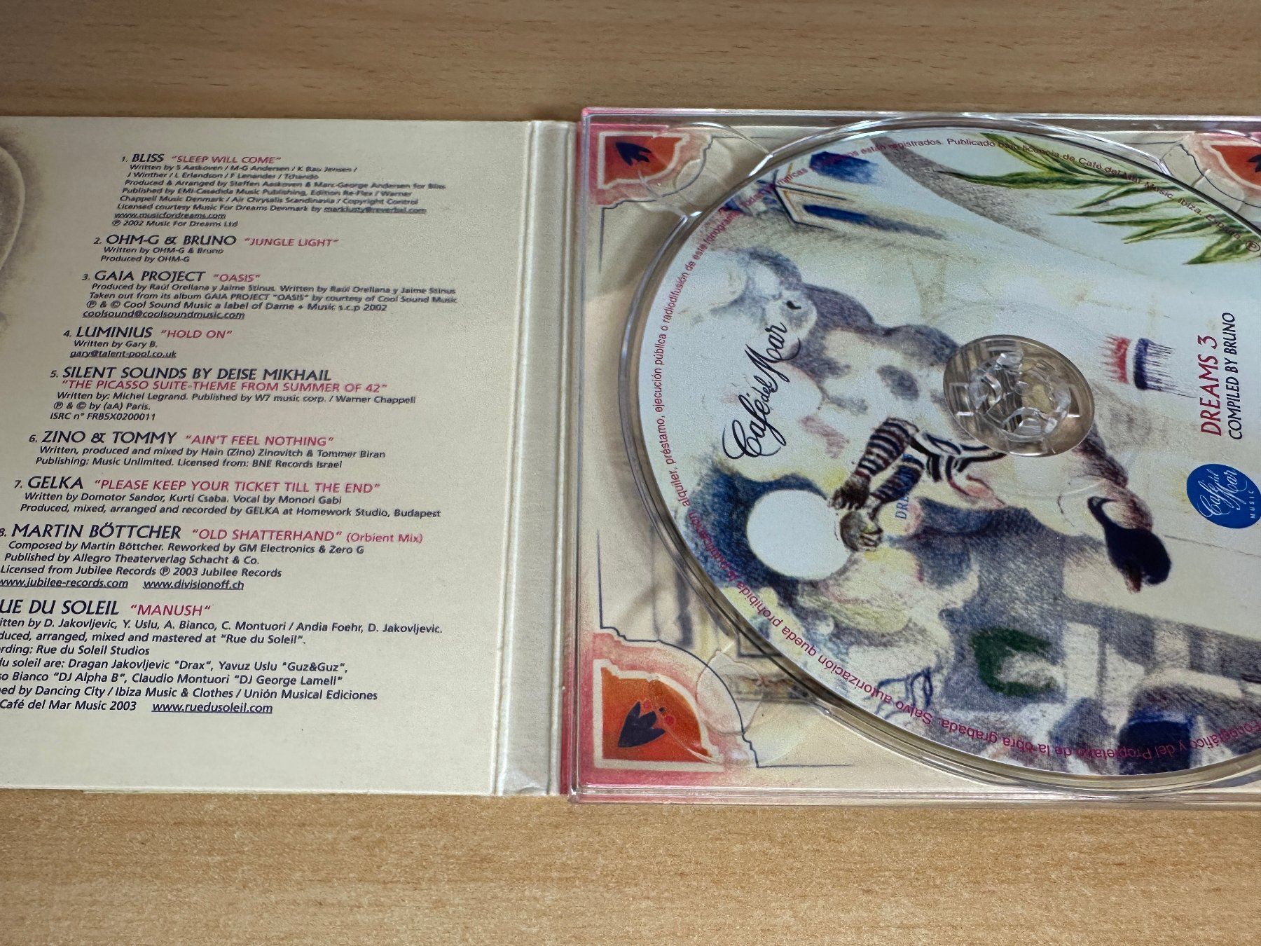 CD: Various – Café Del Mar Dreams 3 – Usato da Rikon im Tösstal venduto da Alpenmutz 2