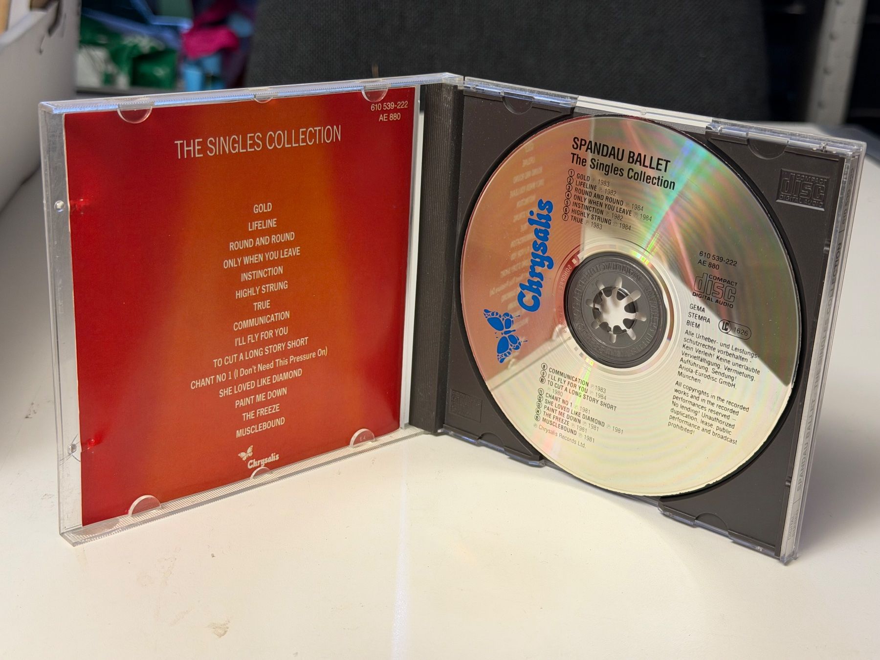 CD: Spandau Ballet - The Singles Collection - HB21D – Usato da Küsnacht ZH venduto da Jazztilldawn 2