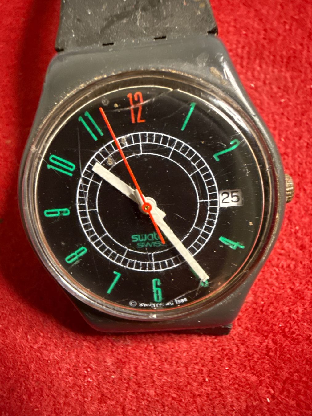 Swatch Uhren: Swatch 80 Jahre – Gebraucht aus Pfeffingen von Allhandelklgwatches