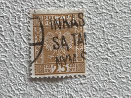 Polen Briefmarke