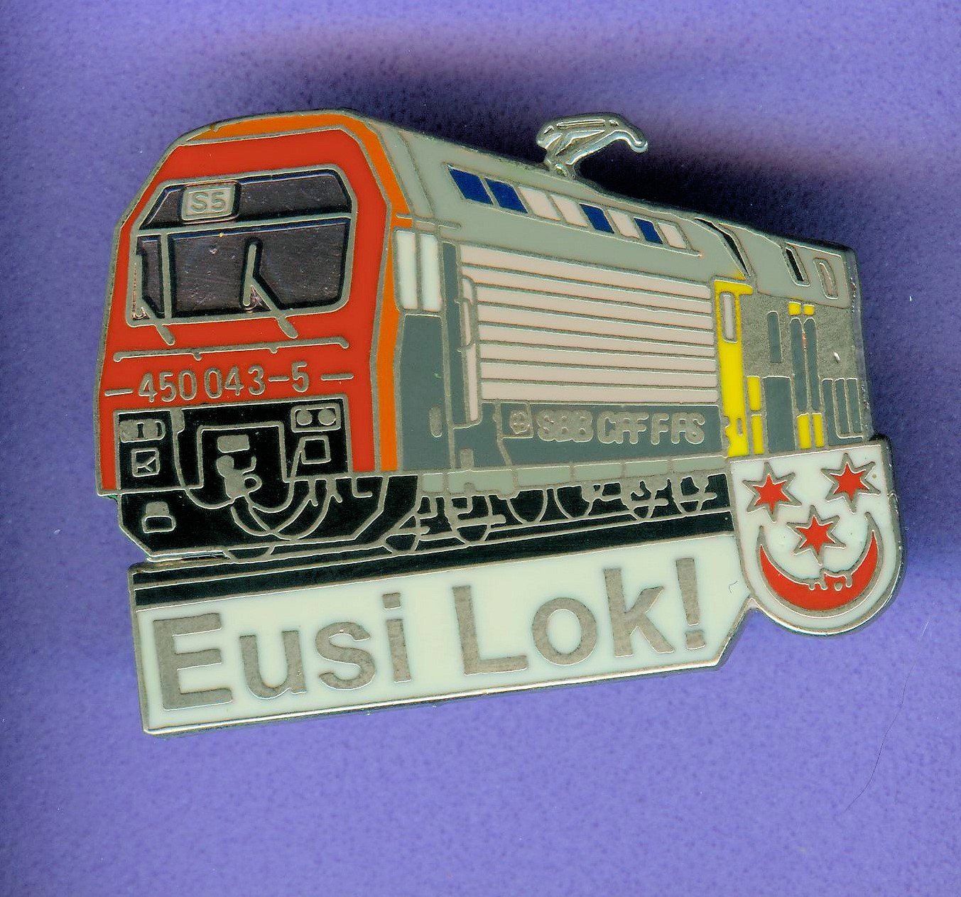 SBB/CFF/FFS Placchette & Badge: SBB  Re 450  Eusi Lok ! – Usato da Winterthur venduto da Sammleroase