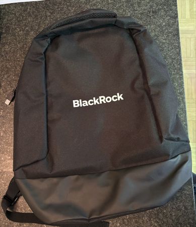 BlackRock Branded Rucksack: Stylish, Durable, Lightweight
