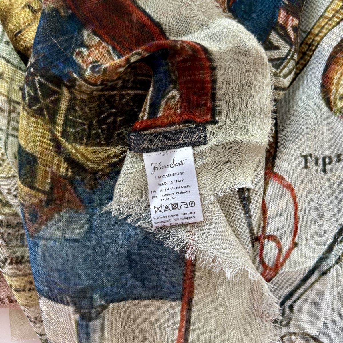 Faliero Sarti Foulard & Sciarpe: FALIERO SARTI Scarf – Nuovo (secondo la descrizione) da Emmen venduto da Avviivva_Com2023 9