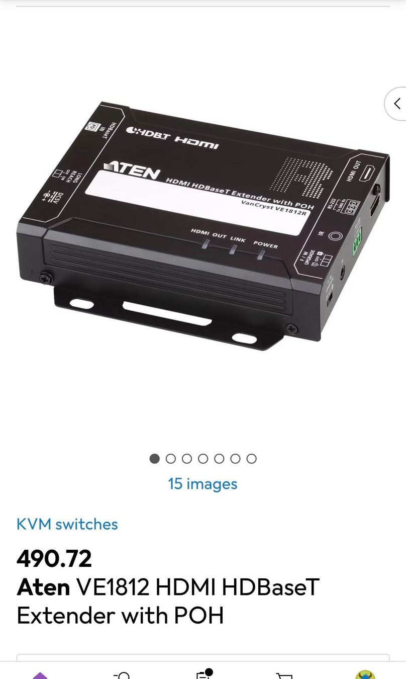 Convertisseurs: ATEN HDMI HD BaseT Extender mit POH – Neuf avec emballage d'origine à Winterthur par tim_cl8x 1