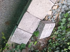 Betonmauersteine Porphyrfarbig  24/24/10 cm 15 Stk