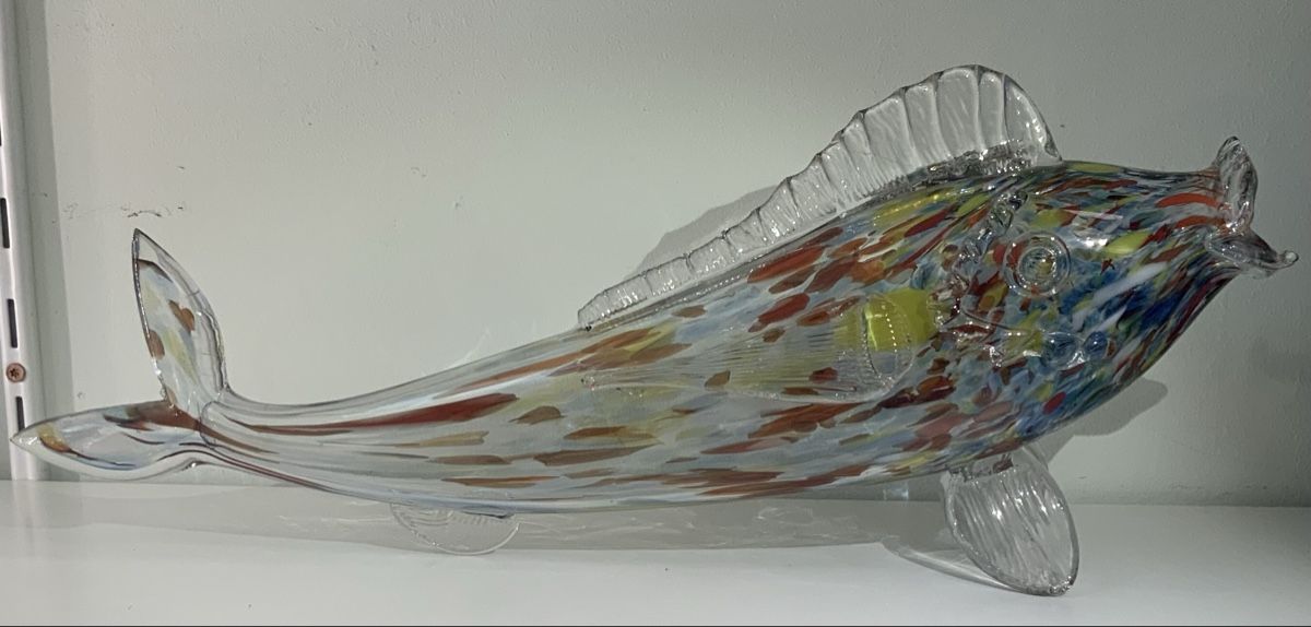 Murano Statuette: Grand Poisson Murano – Usato da rolle venduto da Tontonjulot 3