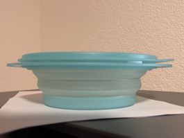 Tupperware Schüssel, hellblau, 950ml - Ideal für Picknick!