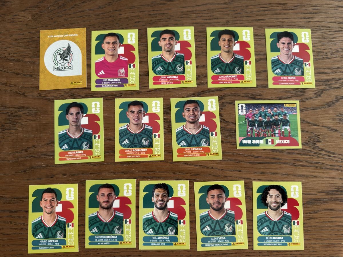Panini Carte collezionabili: PANINI WM 2026 Bilder Mexico MEX  – Nuovo (secondo la descrizione) da Sennhof Winterthur venduto da bibo11