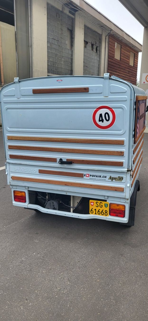 Piaggio A tre ruote: Piaggio APE 50 – Usato da Rheineck venduto da inf_kv7d 7