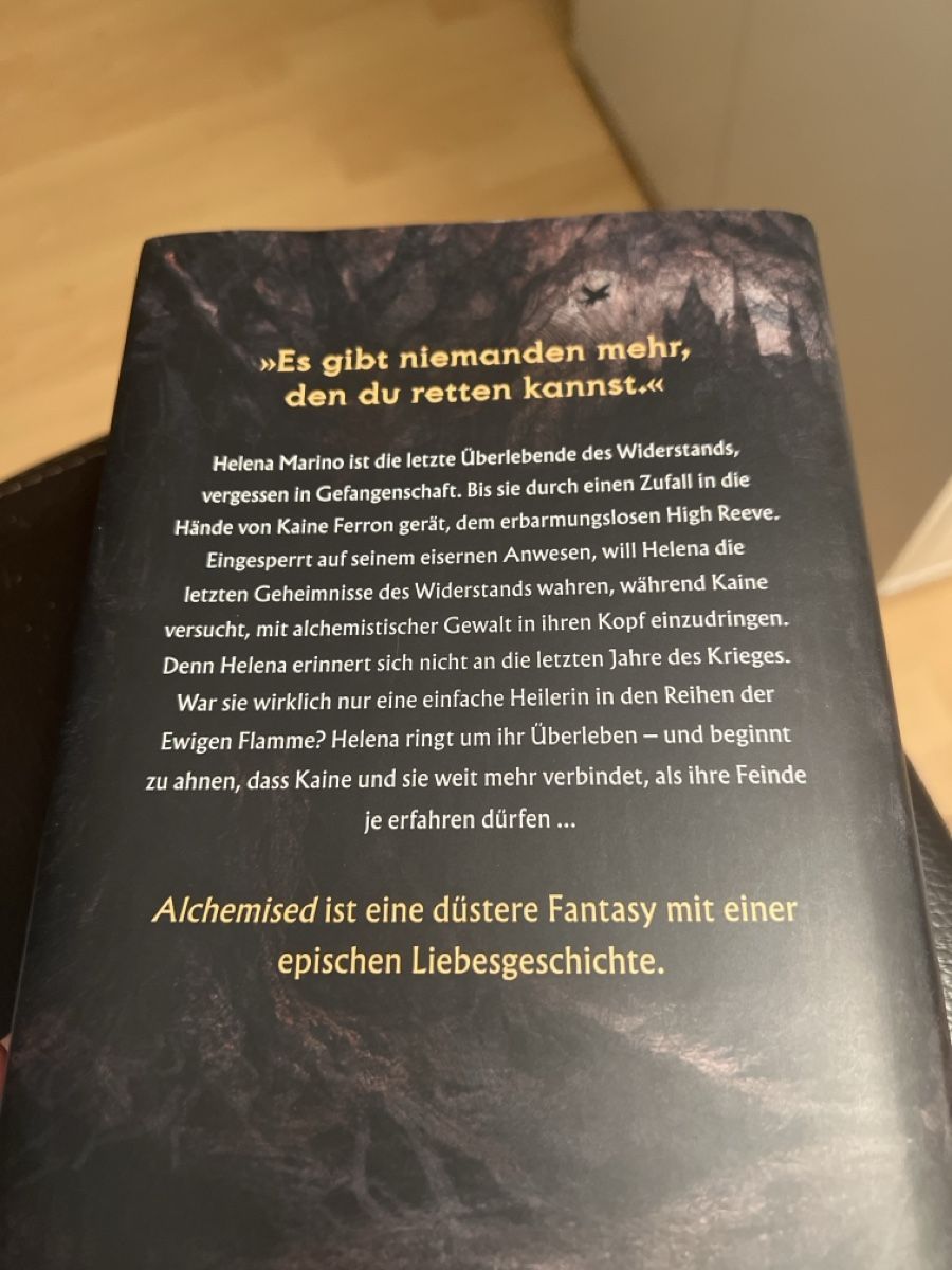 Libri: Alchemised Sen Lin Yu – Nuovo (secondo la descrizione) da Lindau venduto da Caemi77 1
