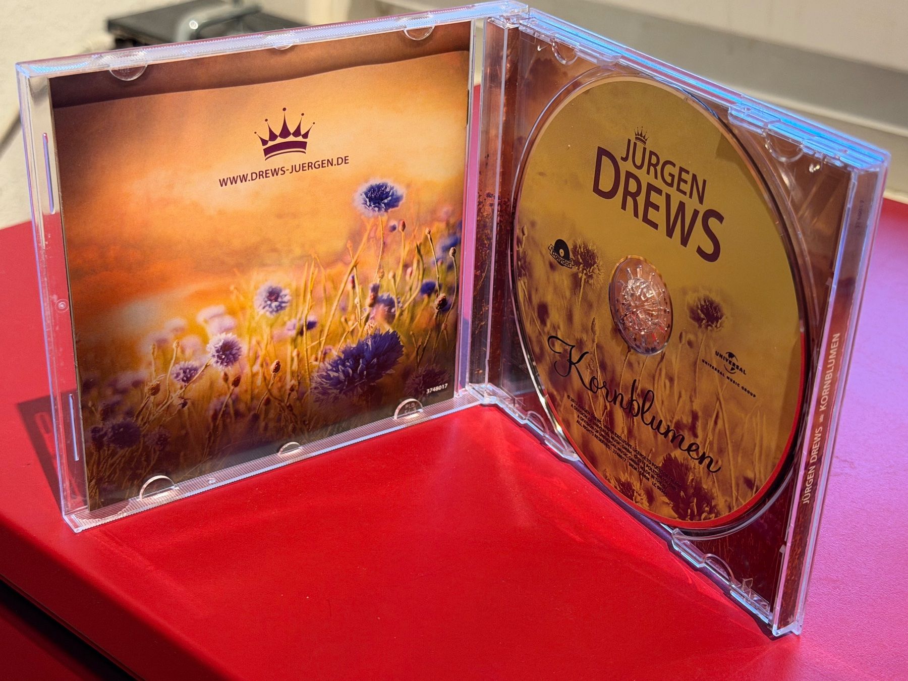 CD: Jürgen Drews - Kornblumen - HF41A – Usato da Küsnacht ZH venduto da Jazztilldawn 2