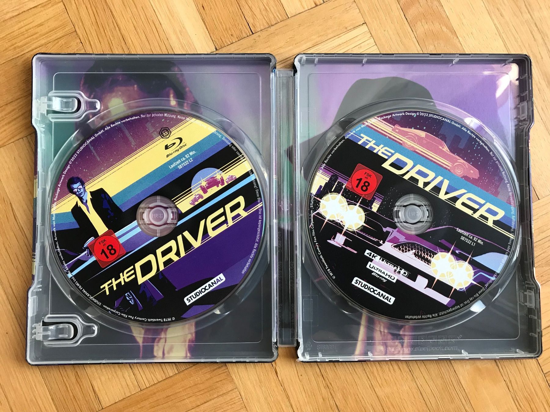 Alle DVDs: The Driver - Steelbook - 4K UHD + Blu-ray – Neu (gemäss Beschreibung) aus Zürich von Malcom 1