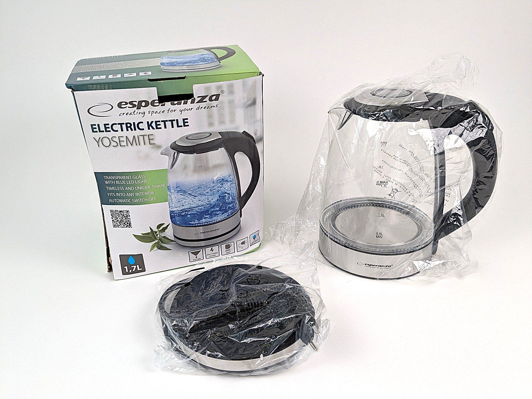 Bollitori: ESPERANZA Yosemite Elektrischer Wasserkocher – Nuovo (secondo la descrizione) da Dintikon venduto da Restwert_Dintikon