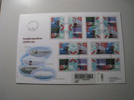 Briefmarken Expo.02 Sonderausgabe