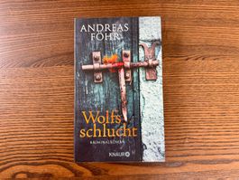 Andreas Föhr - Wolfsschlucht (Kriminalroman)
