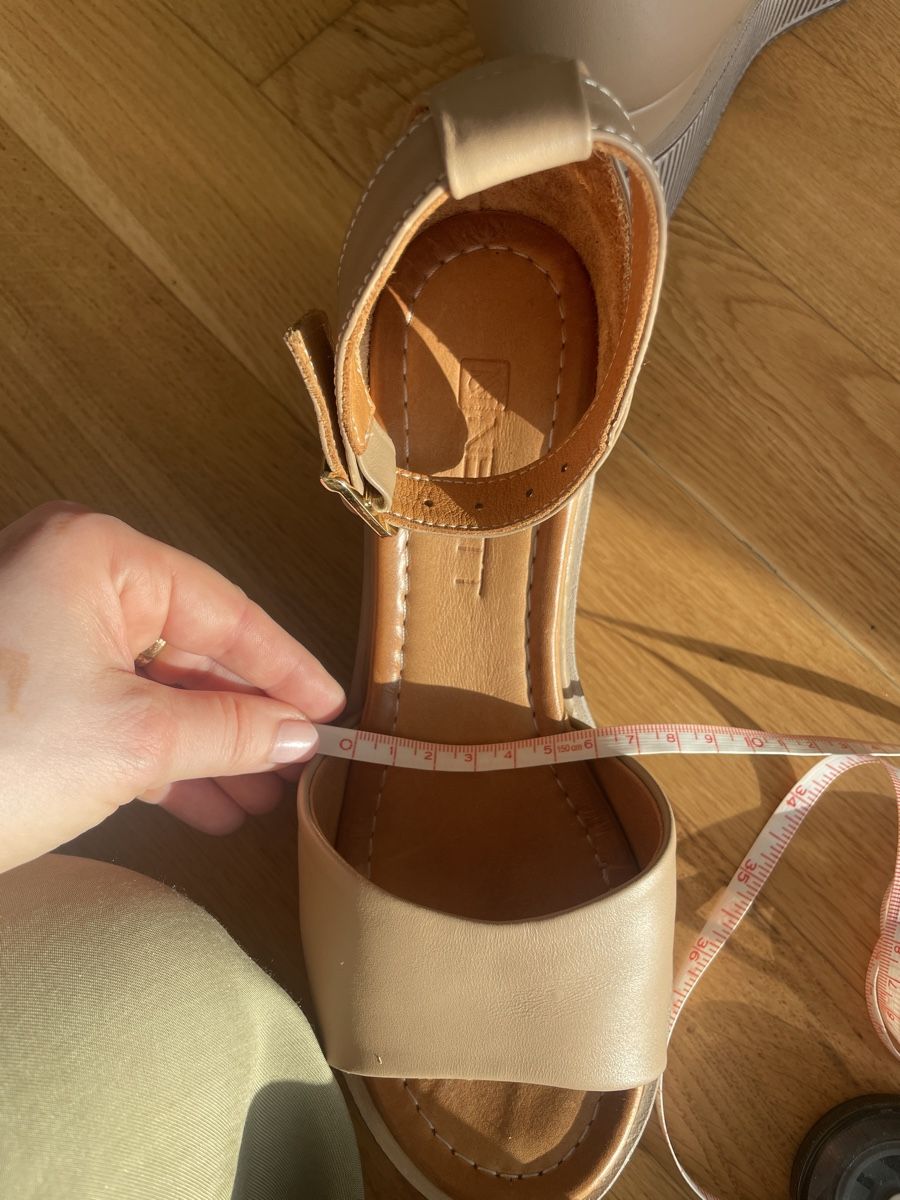 Damenschuhe: Leather platform sandal shoes 37 – Neu (gemäss Beschreibung) aus Zug von dmjtita 8