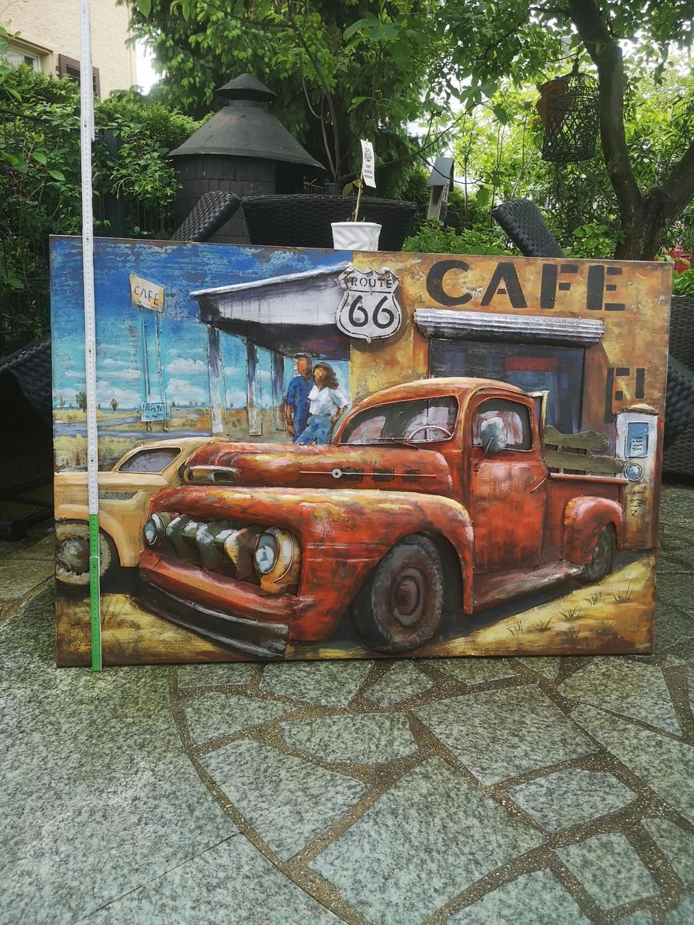 Foto & Immagini: Metallbild Route 66 3D Optik – Usato da Dällikon venduto da imj_8t97 2