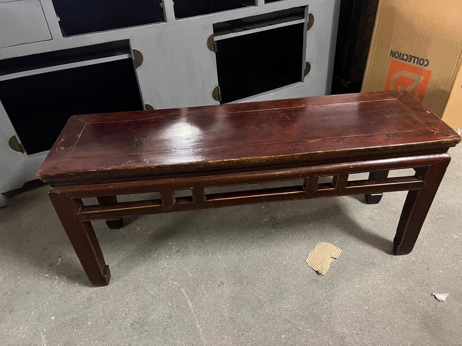 Panchine: Dunkle Holzbank mit asiatischem Design | LIQUIDATIONSVERKAUF – Nuovo (secondo la descrizione) da Alpnachstad venduto da ann_9vpm 1