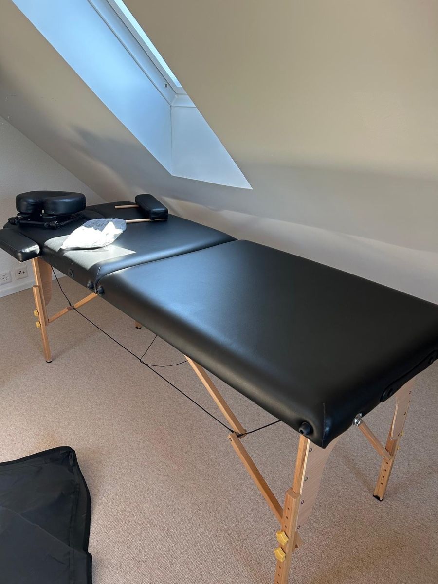 Liegen & Liegestühle: Massageliege + Kinesiologieplakat – Neu (gemäss Beschreibung) aus Zollikon von meeelissaa
