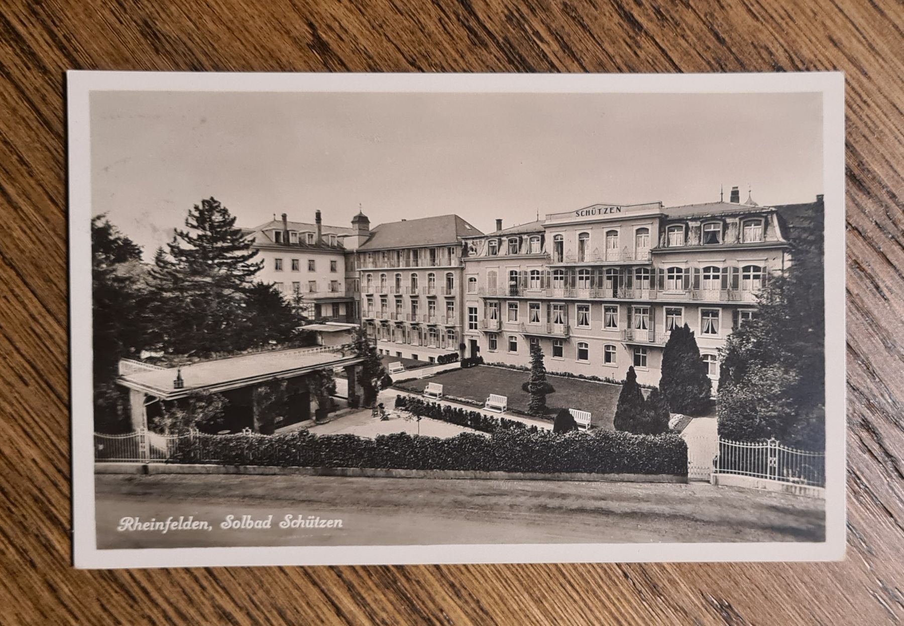 Cartoline postali: Rheinfelden, Solbad Schützen – Usato da Ebikon venduto da Donar50