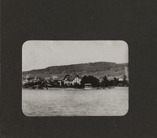 Küsnacht bei Zürich uralte Ansicht auf Foto 8,2 x 5,8 cm +++