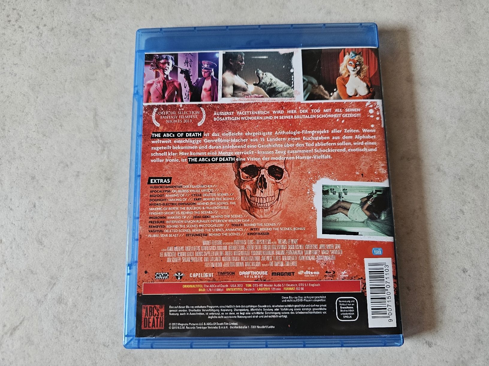 Alle DVDs: The Abc's Of Death  /  Bluray – Gebraucht aus Schneisingen von backstore24 1