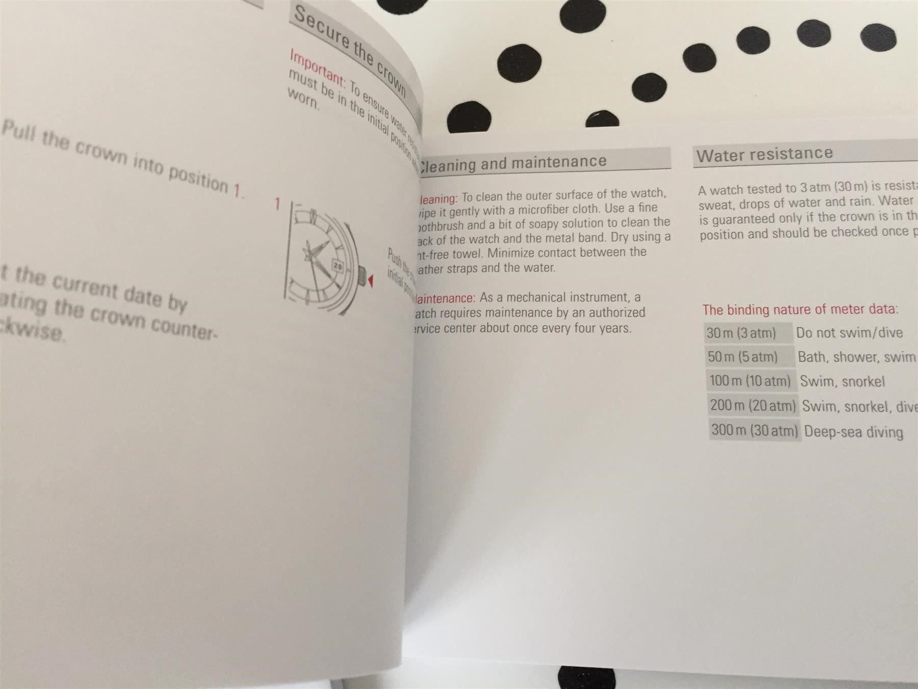 Documenti: BUCHERER ORIGINAL - WATCH OPERATING INSTRUCTIONS !!! – Nuovo (secondo la descrizione) da Epalinges venduto da dream-watch 4