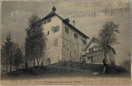 OBERBERG  bei Gossau  -  Schloss - 1904