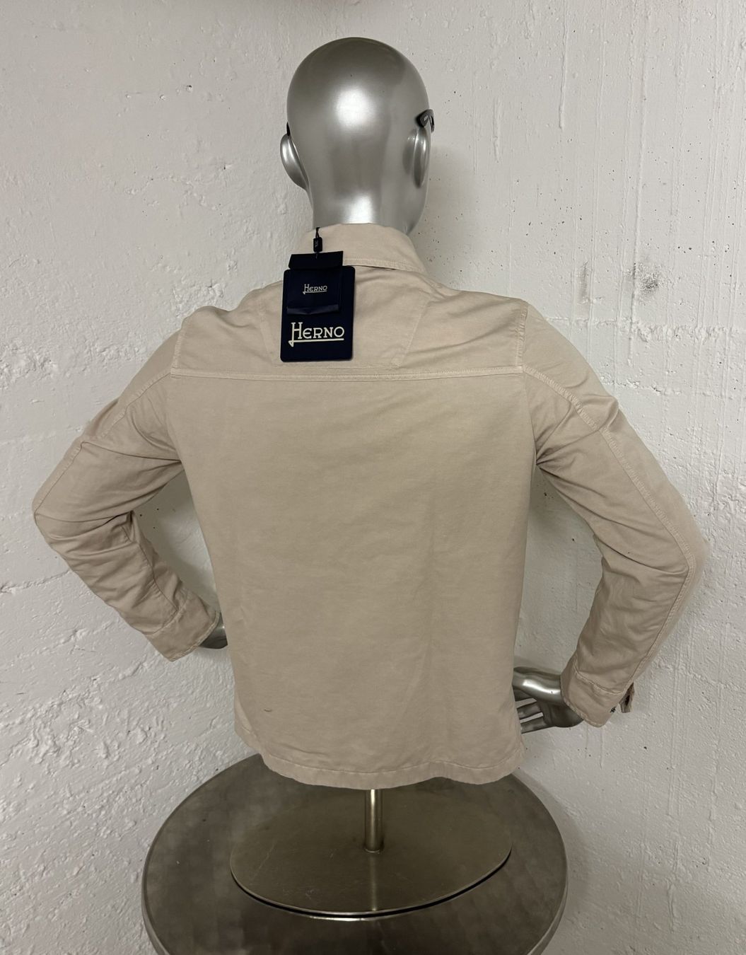 Camicie: HERNO Hemd mit Brusttaschen, Grösse 46 = M/L ... – Nuovo e nell'imballaggio originale da Chur venduto da Papageibarsch77 3