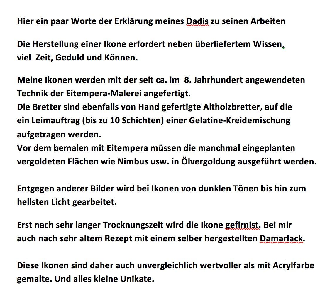 Dipinti: Ikone Maria mit Kind – Usato da St. Gallen venduto da Miousch 5