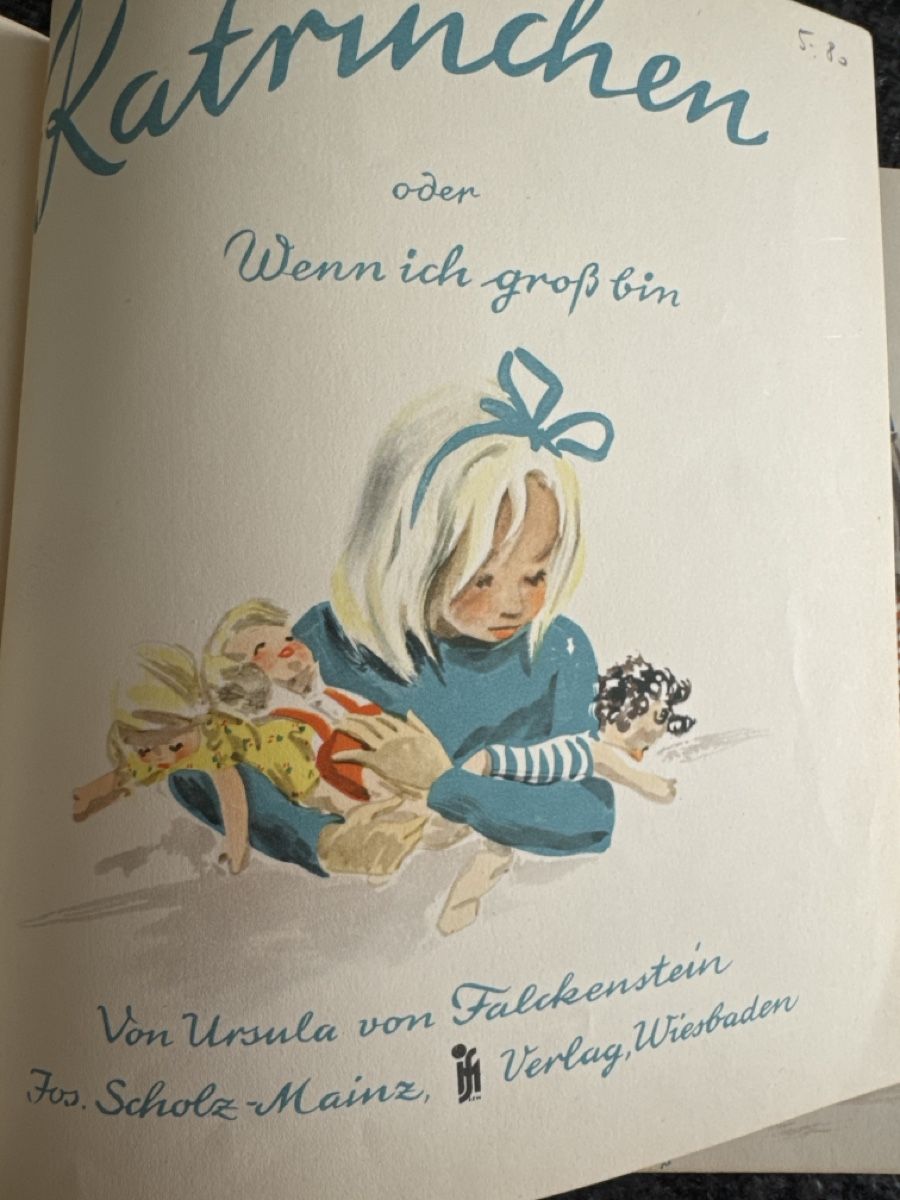 Livres: Kinderbuch "Katrinchen oder Wenn ich gross bin" von Ursula v – D'occasion à Eschenz par Belladog 2