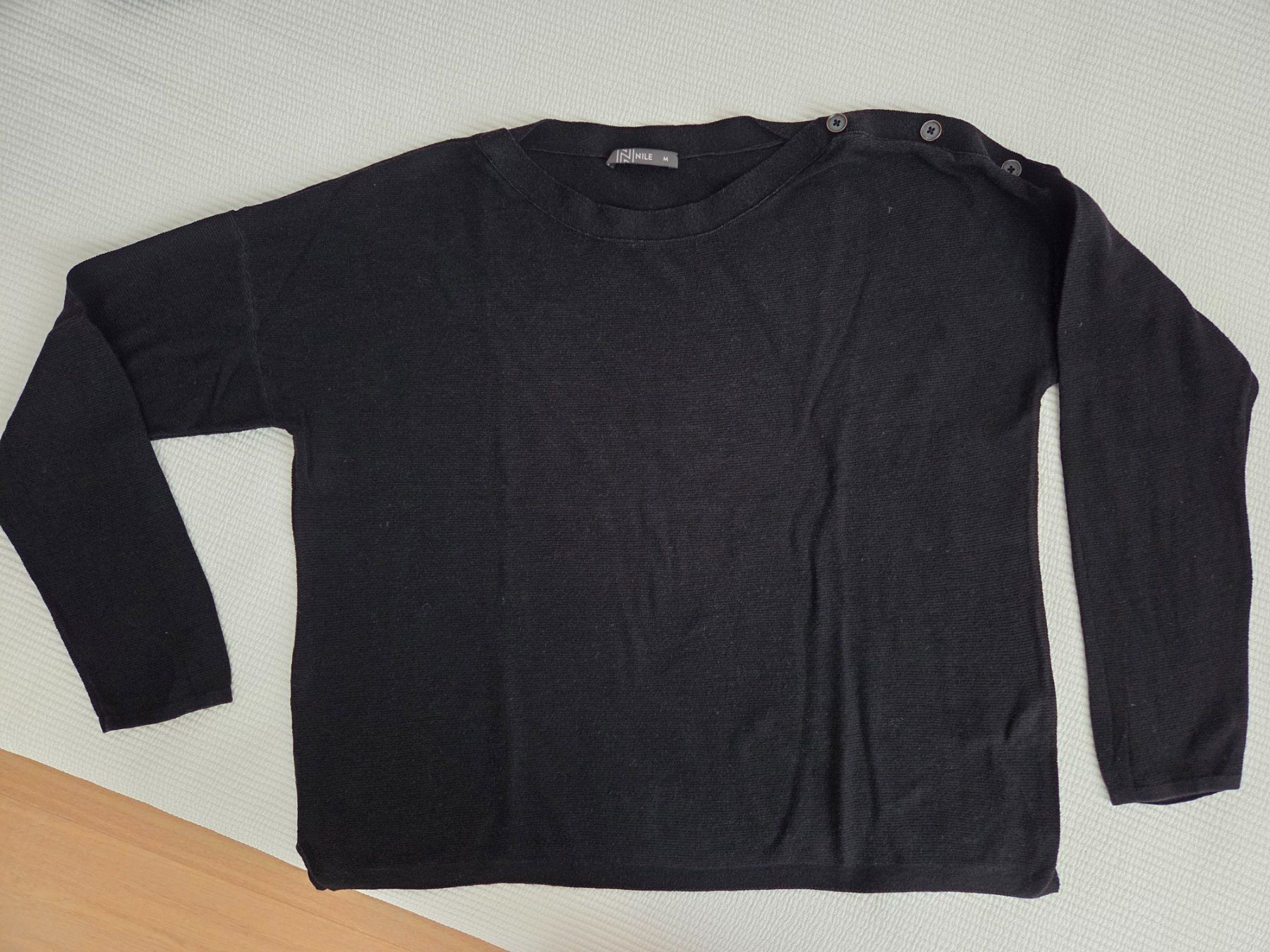 Nile Maglioni & Felpe: NILE Pullover Gr.M Baumwolle/Seide Mix – Usato da Dietlikon venduto da himmel_ 3